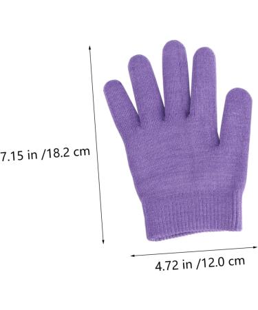 Moufles Hydratants pour Mains en Gel aux Huiles Essentielles Taille Unique Hydratants pour Spa Adultes Soin des Mains Violet Spa - Buy Online on GoSupps.com