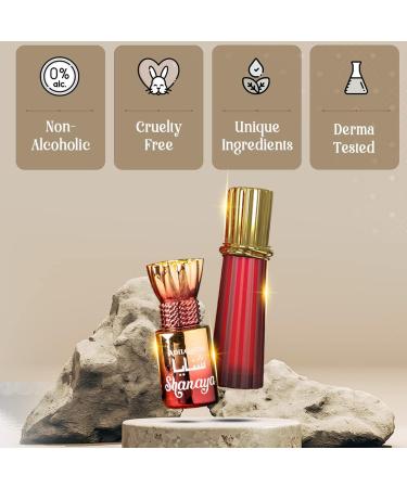 Adilqadri Shanaya Luxury Unisex 100% Alcohol Free Long Lasting Attar Perfume Long Lasting Fragrance Natural Distiled for All Occasions (12 Ml/0.4 Fl Oz) - Buy Online on GoSupps.com