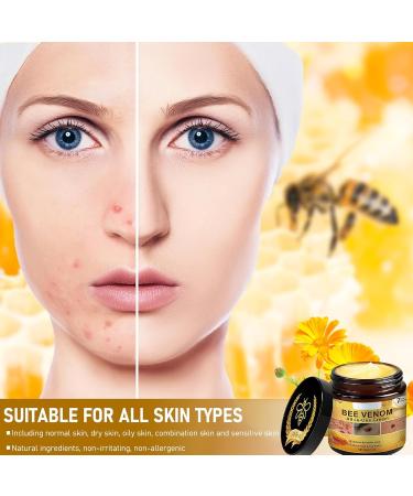 Bee Venom All-in-One Cream 2025 New Bee Venom Skin Restoration Cream Professional Bee Poison Skin Tr-eatment for Body Skin Care- Face Lift & Firming for All Skin Types(2PCS) - Buy Online on GoSupps.com