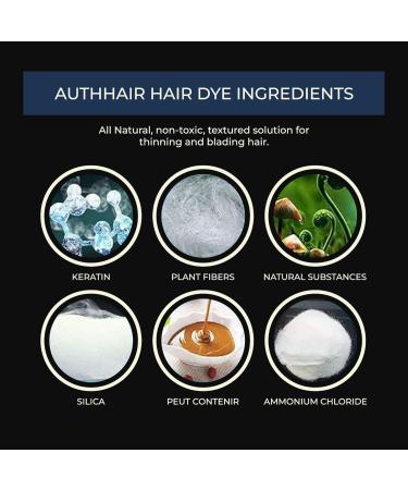 Hair Fibers for Thinning Hair - Undetectable Formula with Spray Applicator | Thicker Fuller Hair in 15 Seconds - Black 0.97Oz - Buy Online on GoSupps.com