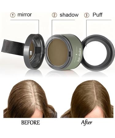 Tpubmity 4 g carrot powder hairline powder carrot powder for concealing the hairline for filling thinning hair for men and women light pebble Light curry - Buy Online on GoSupps.com