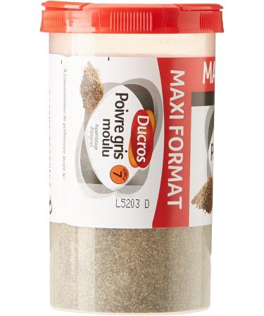 Ducros Ground Grey Pepper 90 g - Buy Online on GoSupps.com