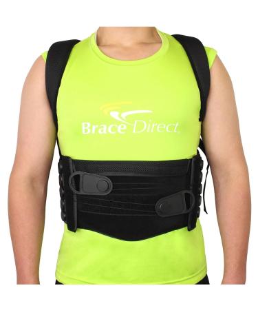 Postural Extension Back Straightener Brace | Rigid Posture Corrector Vest for Kyphosis Scoliosis & Hunchback Relief - Buy Online on GoSupps.com