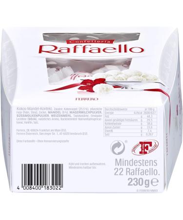  Zeelec Ferrero Raffaello - Fine cream crispy almond crispy wafer and coconut flakes - 1 pack of 230g - Buy Online on GoSupps.com