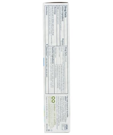 Tom's of Maine Simply White Natural Toothpaste - Whitening Clean Mint 4.7oz | Natural Oral Care for Healthy Smiles - Buy Online on GoSupps.com