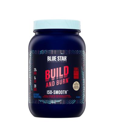 Blue Star Nutraceuticals Iso-Smooth 100% Isolate Whey Protein Powder 30g Protein Per Serving - Low Carb Keto Friendly - Easy Mixing and Absolutely Delicious Protein Shake (Vanilla Peanut Butter Swirl)