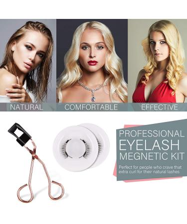 Magnetic Eyelashes Kit with Glue-Free Magnetic Eyelash Clip - 3-Piece Set - Buy Online on GoSupps.com