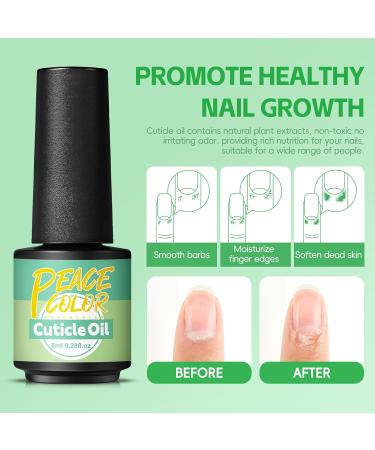 PEACECOLOR 8ML Cuticle Oil for Nails Cuticle Softener Nail Moisturizer Treatment Nail Strengthener Nail Manicure Essentials for Unisex color 192 - Buy Online on GoSupps.com