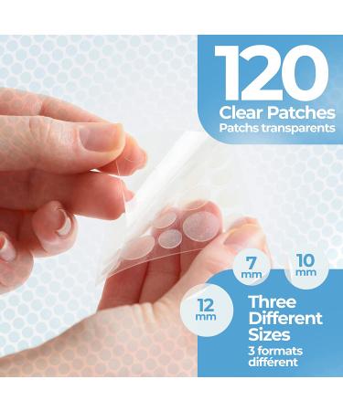 BASIC CONCEPTS Acne Patches (120 Pack) - Tea Tree Oil and Hydrocolloid Pimple Stickers for Face - 3 Sizes Blemish Dots for Clear Skin - Buy Online on GoSupps.com