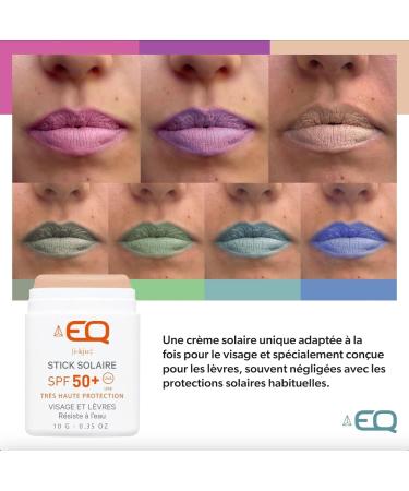 EQ Stick Solaire Turquoise SPF 50+ | Ultimate Sun Protection for All Skin Types Shop Internationally! - Buy Online on GoSupps.com