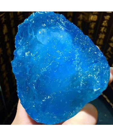 1pcs Beautiful Natural sea Sapphire raw Stone Natural Aquamarine Crystal Reiki 200-210g Stone Mineral Specimen (Size : 100-110g) - Buy Online on GoSupps.com