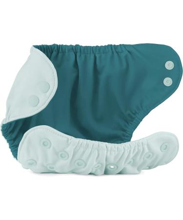 Esembly Waterproof Cloth Diaper Cover | Swim & Leak-Proof | Size 2 (18-35lbs) - Mist - Buy Online on GoSupps.com