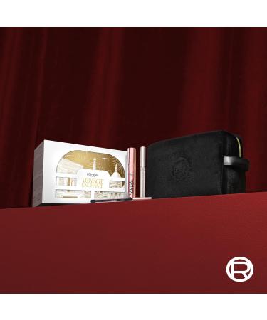  L'Oreal Paris L'Or al Paris gift set: Big Deal Black Mascara Paradise Le Khol Black Eyeliner Pencil Infallible Le Shadow Stick 100 Ice Sparkle Eyeshadow Stick and an elegant velvet Beauty Noir pouch - Buy Online on GoSupps.com