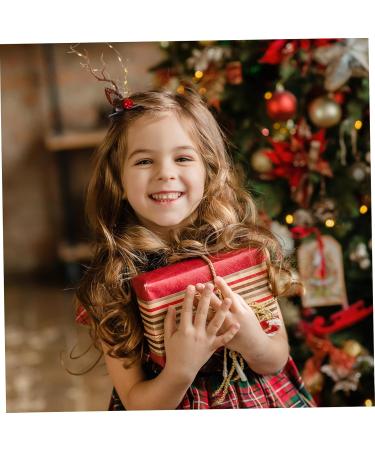 minkissy 3 Pairs Luminous Antler Hair Clip Reindeer Horns Hairpin Glowing Antlers Barrette Christmas Hair Accessories Costumes Xmas Deer Antler Hair Barrettes Cute Christmas Hairpins Girl - Buy Online on GoSupps.com