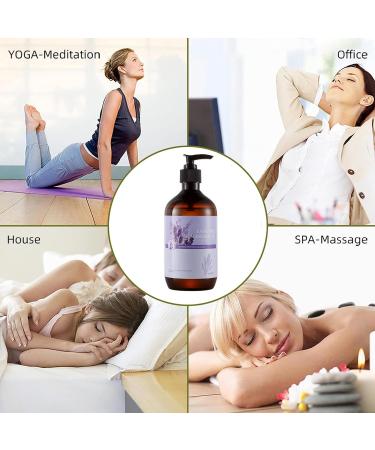 Massage Oil for Relaxing Warming Joint Pain Sensual Massage Oil Lavender Massage Oils for Massage Therapy Moisturizing Massage Oil for Men and Women (Lavender Flavor) - Buy Online on GoSupps.com