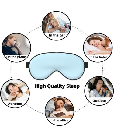 Solid Color Double-Sided Light-Blocking Eye Mask - Relieve Eye Fatigue - Fresh & Small - International Shipping - Buy Online on GoSupps.com