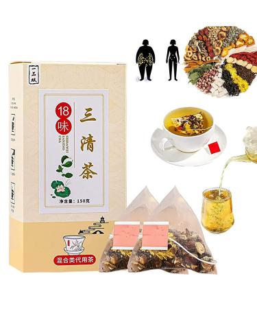 Everyday Nourishing Liver Tea Nourishing Liver and Protecting Liver Tea Tian Tian Qing Da Cha Tea Every Day Nourishing Liver Chinese Tea Bags Daily Liver Tea (1Box/15PCS)