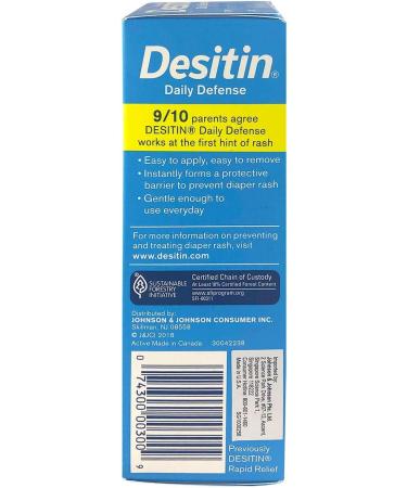 Desitin Rapid Relief Diaper Rash Cream - 2oz Tube | Fast Soothing & Protection | International Shipping Available - Buy Online on GoSupps.com