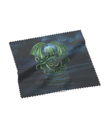 Urban Backwoods Cthulhu R'Lyeh Microfiber Cloth - Glasses Cleaning Cloth