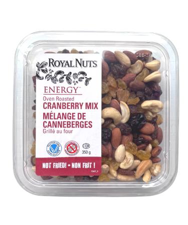Royal Nuts Dry Roasted Oven Roasted Cranberry Mix Nuts 350 Grams
