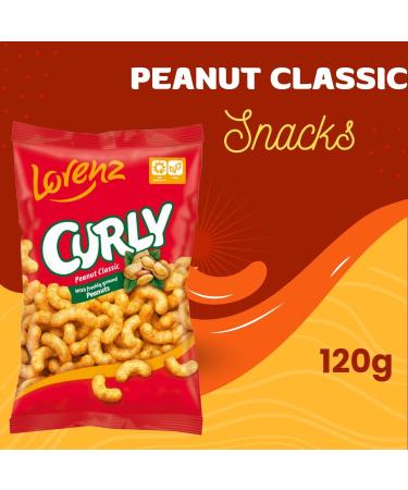 Lorenz Nut & Seed Pick N Mix - Choose from 3+ Flavours | Peanut Classic Snacks Roasted Spare Ribs Roasted Smoky Paprika Roasted BBQ Sauce - Pack of 3 x 120g 120 g (Pack of 3) - Buy Online on GoSupps.com