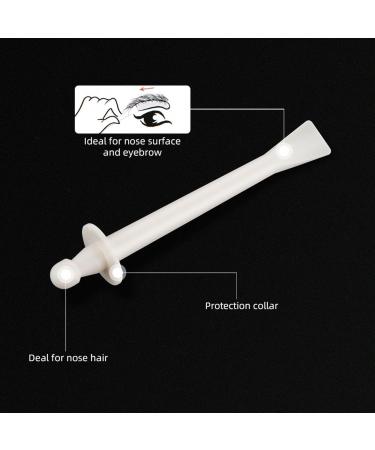 Nose Hair Wax Kit Nose Wax Kit for Men Women at home Nose Hair Remover Ear Hair Waxing Kit Mustache Remover Eyebrows Lips Facial Hair Remover Wax with 100g Wax Beans 20 Applicators 10 Paper Cups 10 Moustache Protectors & 1 Measuring Cup Wax Kit - Buy Online on GoSupps.com