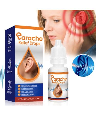 Ear Drops Ear Support 30ml Portable Vernde Liquid for Adults Daily Routine Users Men Women Family Travel Active Lifestyle - Buy Online on GoSupps.com