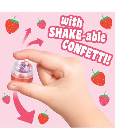 Expressions Girl 4pc Lip Gloss Set | Berry Sweet Fruity Flavored Safe Non-Toxic Confetti Lip Gloss Gift for Girls - International Shipping Available - Buy Online on GoSupps.com