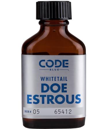 Code Blue Whitetail Doe Estrous OA1001, 1-ounce,Amber
