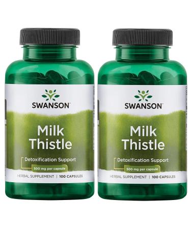Swanson Milk Thistle 500 mg 100 Capsules