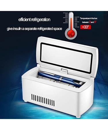 Insulin Refrigerator 2-8 Intelligent Temperature Control + HD LCD Medical Refrigerator Large Capacity - Buy Online on GoSupps.com