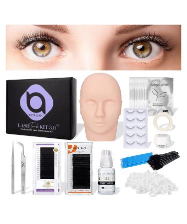 Professional Eyelash Extension Kit with Mannequin Head | BEYELIAN Lash Training Supplies - Buy Online on GoSupps.com