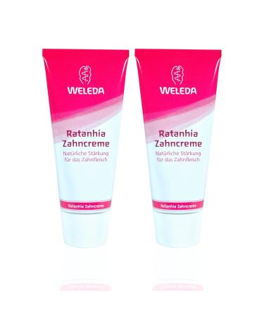 (BUNDLE of 2) | Ratanhia Toothpaste | 75ml - Weleda