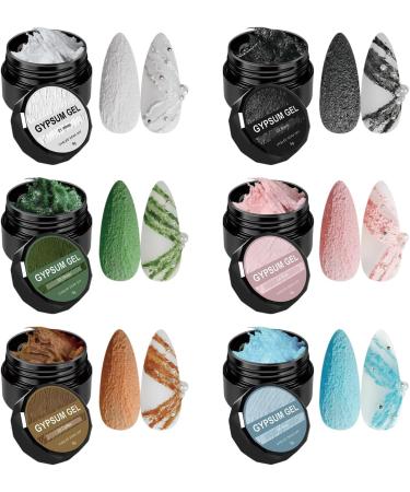  G n rique 3D Nail Carving Gel - No Wash Plaster Texture Scratch Resistant Shine | Creative Gel Manicures Ideal Women Beginners Family Use Application FA - Buy Online on GoSupps.com