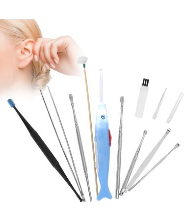 Stainless Steel Ear Pick Spoon Set for Ear Wax Removal and Cleaning - Buy Online on GoSupps.com