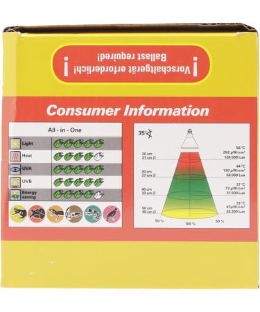 Buy Lucky Reptile Bright Sun UV Desert 70W Metal Halide Lamp for E27 Sockets - Optimal UV Lighting for Reptiles - International Shipping Available - Buy Online on GoSupps.com