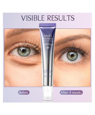 Natural Anti-Aging Eye Cream with Three-Ball Massage Head | Reduce Dark Circles & Swelling | All Skin Types - 20ml - Buy Online on GoSupps.com