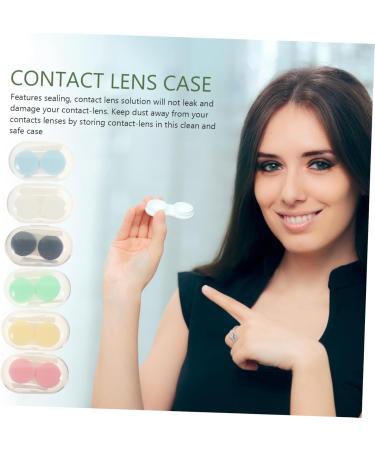 Solustrie 12-Sentence Contact Lens Container with Tweezers - Durable Plastic Organizer & Holder for Easy Storage | Ideal for Daily Use - Buy Online on GoSupps.com