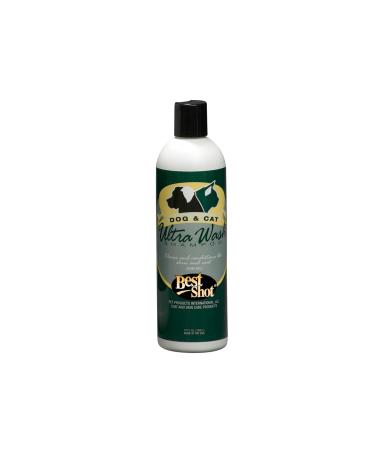 Best Shot Pet Best Shot Ultra Wash Shampoo, 12 oz., Pastel Green, (A1)