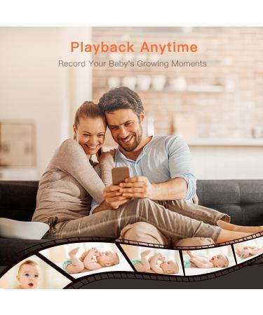 Arenti 2K/3MP Baby Monitor with Camera - 5 WiFi Video PTZ 355 Night Vision Lullabies & Mobile App Control - Ideal International Shipping - Buy Online on GoSupps.com