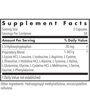 Allergy Research Group Free Aminos Supplement - Lean Muscle Mass Support Vegetarian Capsules - 100 Count - Buy Online on GoSupps.com