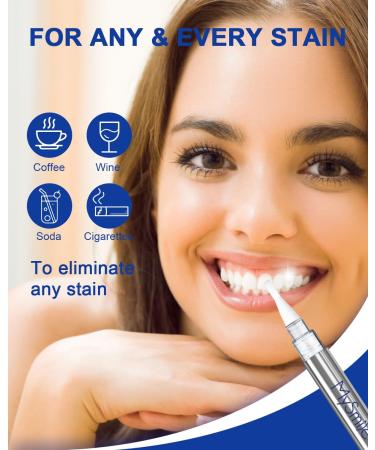 MySmile Teeth Whitening Pen for Sensitive Teeth 2Pcs Pen For Teeth Whitening 10 Min Fast Teeth Whitenr Helps to Remove Stains from Coffee Smoking Wines(2Pcs Pen) - Buy Online on GoSupps.com
