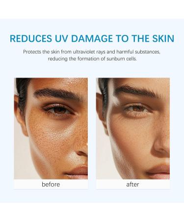 Clear Face Sunscreen SPF 50 Oil-Free Non-Greasy Facial Sunscreen for Sensitive Skin & Acne-Prone Hydration Broad Spectrum UVA/UVB Water-Resistant 80 Min No White Cast Reef-Safe & Vegan (1) - Buy Online on GoSupps.com