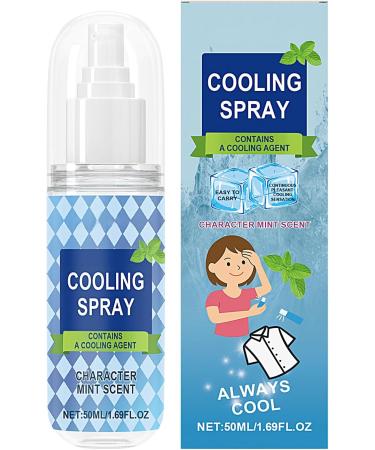 Refreshing Spray - Refreshing Face Mist 50ml Liquid Hydrating Ice Mist with UV Protection for Daily Use Outdoors Hot Weather Beach Golf Sports and Hiking - Buy Online on GoSupps.com