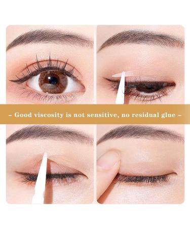 720 Pieces Eyelid Stripes & Glue - Natural Eye Lifting Tweezers Invisible All Skin Tones - Buy Online on GoSupps.com