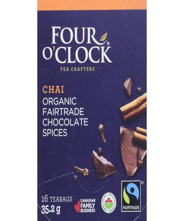 FourOClockTea Chocolate Spice Tea 6 Count
