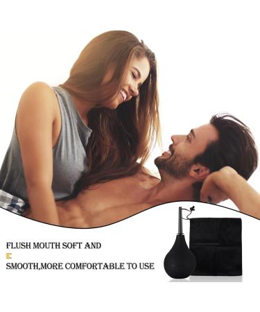 XxinXrong Enema Bulb Kit 160ML Silicone Douche for Men & Women - Slim Nozzle, Comfortable Washing & Cleaning - Buy Online on GoSupps.com