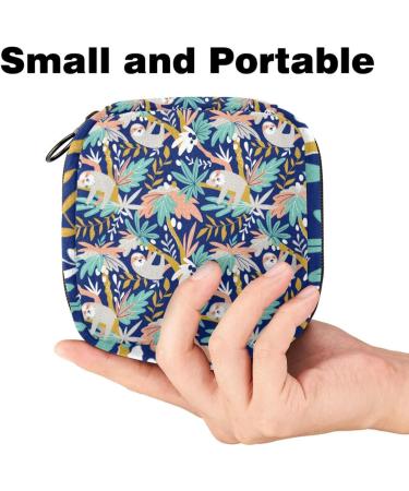 Kawaii Sloth Binding-Storage Bag | Large Menstrual Cup & Period Insert Organizer | Stylish Bags for Women - Buy Online on GoSupps.com