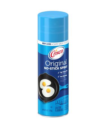 Crisco Original No-Stick Cooking Spray 6-Ounce (Pack of 6)