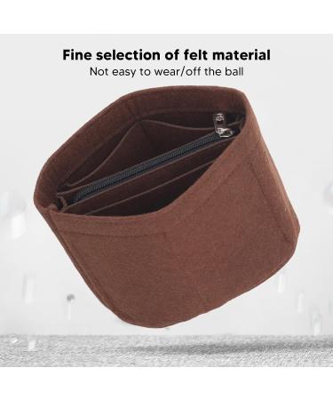 Felt Money Exchange & Storage Bag - Organize Your Handbag with Zippered Barrel Design - Buy Online on GoSupps.com